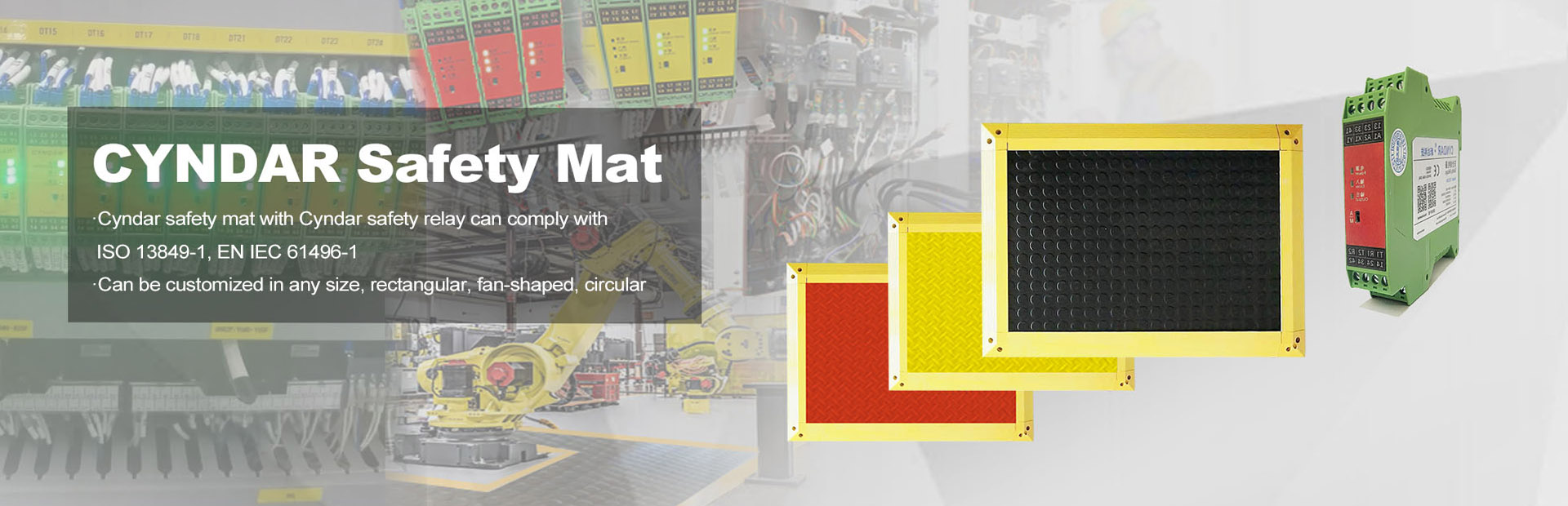 Industrial grade safety mat